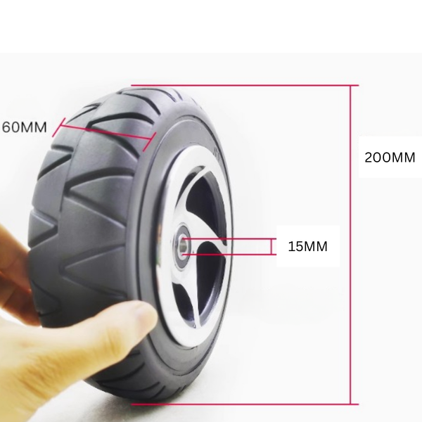 PMA Tire 8 inch 9 inch Solid Tire wheel Solid Rubber Tire Mobility Scooter Tire