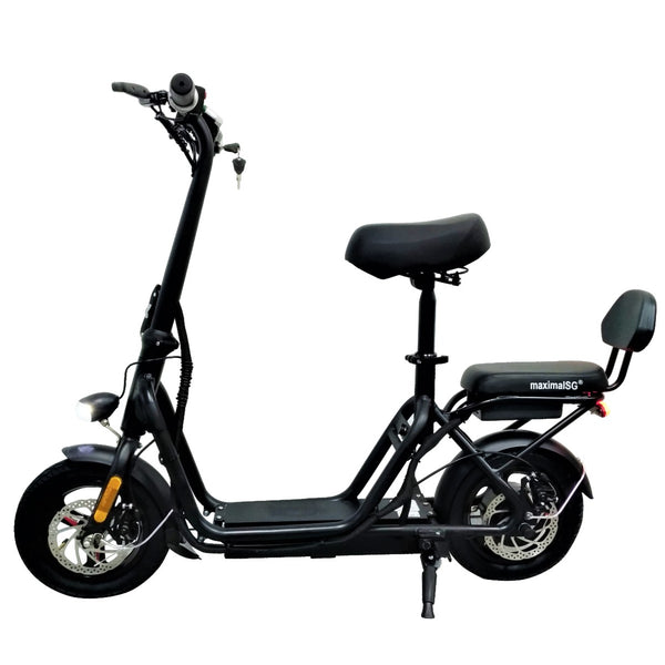 Family EScooter Maximal F-09S 48V 12.5Ah E-Scooter PMD Orange Tag