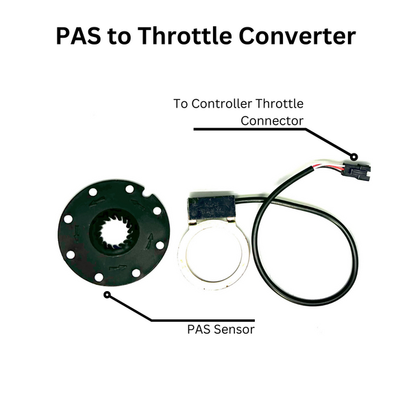 Throttle to PAS Converter for E-Bike Throttle PAS to Throttle Converter