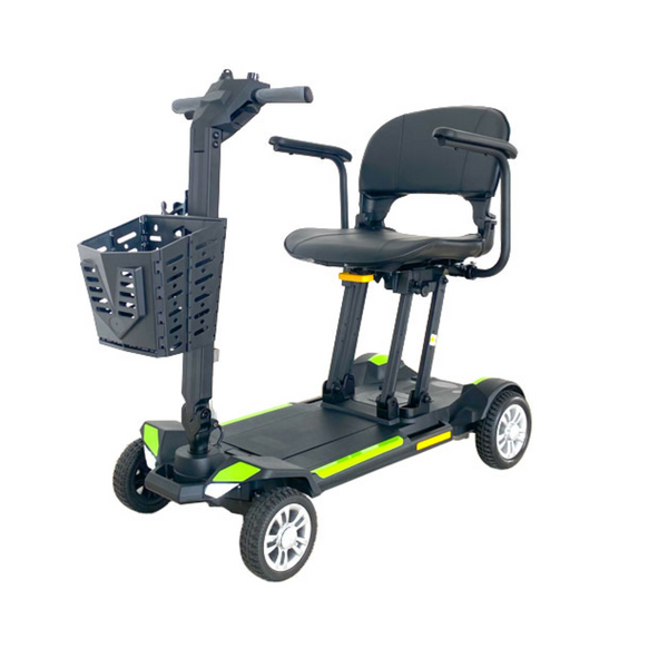 Glashow Lightweight Air-travel Safe PMA 4-Wheeled Mobility Scooter Elderly Scooter